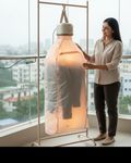 DMR-KW-06 Foldable Electric Cloth Dryer suitable for 6-7 cloths (such as Under Garments, Jeans, T shirts, Towels) - Hot Air drying with constant heating (Comes with 1 year free spare supply warranty)