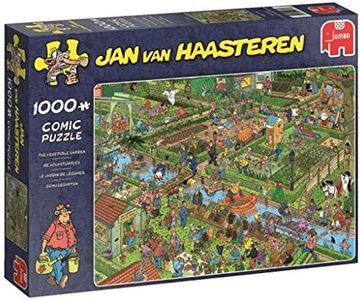 Jumbo Jan Van Haasteren The Vegetable Garden Jigsaw Puzzle (1000 Piece)