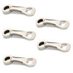 Oblivion 15 cm Stainless Steel Bar Speed Bottle Opener, A Durable, Multi-Functional Kitchen Tool for Bar tenders and Restaurants (Pack of 5)