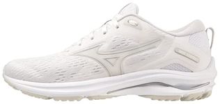 Mizuno Women's Wave Legacy, White, 7.5