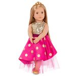 Doll OG - Sarah - 18-inch Doll with Tiara - Pretend Play – Toys for Kids Ages 3 & Up