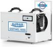 ALORAIR 120 Pints Commercial Dehumidifier for Crawl Spaces & Basements with Drain Hose, Compact Dehumidifiers for Home and Industry Water Damage, Auto Defrost, 5-Year Quality Coverage