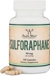 SULFORAPHANE SUPPLEMENT - 20MG OF ACTIVATED AND STABILIZED SULFORAPHANE PER SERVING (120 CAPSULES) POTENT BROCCOLI EXTRACT FOR HEALTHY AGING (DERIVED FROM BROCCOLI SPROUTS, VEGAN SAFE) BY