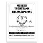 Modern Shorthand Transcriptions Volume 6 [Paperback] NMCC