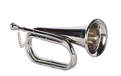 sai musical SUPER DEAL! NEW MILITARIA EXCELLENT TUNEABLE ARMY BUGLE WITH FREE HARD CASE+M/P