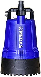 MEDAS 2022 New Upgraded Submersible Clean Water Pump One Year Non-Stop Running Durable 1/2 HP 1700 GPH Portable Sump Electric Transfer Pumps for Ponds,Pools,Basement and Drain