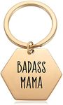 BADASS MAMA Keychain - Son to Mom B