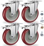 Casters Set of 4 Heavy Duty - Caste