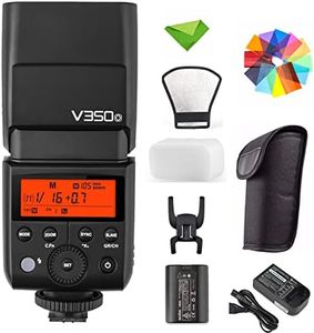 Godox V350-O Flash for Olympus Panasonic 1/8000s GN36 HSS Camera Flash with 2000mAH Rechargeable Battery 500 Times Full Power Flash 0.1s-1.7s Recycle Time