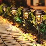 LETMY Solar Outdoor Lights, 8 Pack 