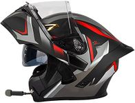 Motorcycle Helmet with Intercom Bui