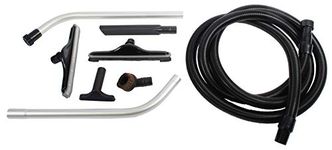 Cen-Tec Systems 15 Ft. Contractor Grade Shop Vacuum Hose and Complete Attachment Kit, Black