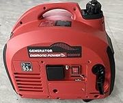 Diamond Power 2000W Portable Inverter Generator Petrol Silent Pure Sine Wave Generator for Camping, RV Travel, Home, or Jobsites, Camping, 2 STROKE