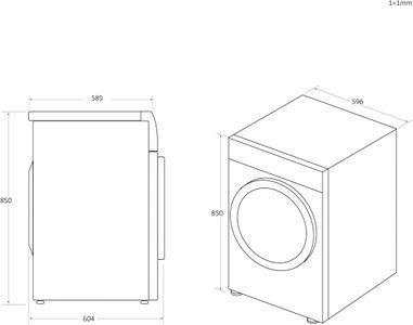 Hoover 10kg Condenser Tumble Dryer – White