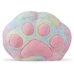 cuebear Stuffed Animal Storage Bean Bag Chair Cover for Kids Tie Dye Cat's Paw Bean Bag Cushion for Girls Large Size Toy Organizer Cover Only Without Filling