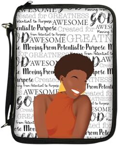 African American Expressions - Potential to Purpose/Bible Organizer (7.5" x 10.5" / Removable Shoulder Strap) BO-152