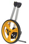 FREEMANS 10km Foldable Measuring Wheel/Roadometer With High Traction PU Tire and Soft Grip Bi-Material Handle | 30cm/12-inch ABS Wheel | Foldable Handle For Easy Storage and Carry Bag