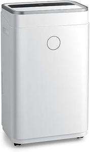 GiantexUK 20/25L Per Day Portable Dehumidifier, 3 Modes Air Dehumidifier with Digital Humidity Display, 24H Timer and Auto-Off, Mobile Dehumidifier for Office, Bathroom, Garage and Basement (20L/Day)