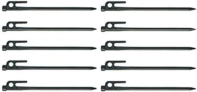 Snow Peak R-102-2 Solid Stake 20, Set of 10