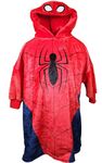 Marvel Spiderman Deluxe Oodie/Oversized Blanket Hoodie 3-4yrs