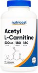 Nutricost Acetyl L-Carnitine 500mg,