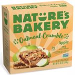 Nature's Bakery Oatmeal Apple Crumble Bars