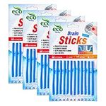 Zotti Drain Sticks | Pack of 48 | Enzyme Drain Cleaner | for Sink, Basin, Bathtub | Powerful Enzymatic Cleaner | Prevents Blockages and Bad Odour | Perfect for Grease, Fat, Food Residue