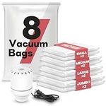 VMstr Travel Vacuum Storage Bags wi