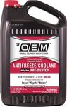 OEM Recochem Asian Vehicles Premium Antifreeze 50/50 Extended Life Coolant RED, 1 Gallon, 1 Pack