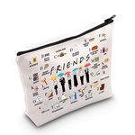 Friend TV Show Merchandise Friend TV Show Fan Gift Friend TV Show Makeup Zipper Pouch (Frien makeup)