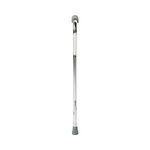 McKesson Offset Cane, Adjustable, Silver, Aluminum, 30 in to 39 in, 300 lbs Weight Capacity, 1 Count