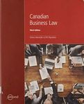 Canadian Business Law, 3rd Edition