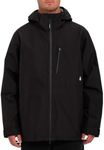 Volcom Men's Wavern Water Resistant Windbreaker Light Jacket, Black