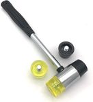 GDLPZM 25MM Dual Head Nylon Rubber Hammer Jewelers Metal Mallet