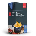 Cheezy Nacho Sauce 1L Restaurant Quality Sauce Ideal for Home use.Nacho Cheese Sauce 1L Cheese sauce made with Real Cheddar. Ideal for nachos, dirty fries, hot dogs, burgers, chicken, waffles & pasta.