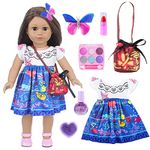 ebuddy Doll Clothes 18 Inch Doll Accessories Magical House Isa-bela Custom for 18 inch Girl Doll,Most 18 Inch Dolls(No Doll) (Isa-bela)