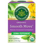 Traditional Medicinals Organic Smooth Move Peppermint Tea, 16 Tea Bags