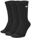 GROOVY Enterprise Men Women unisex-adults Everyday crew length cotton cushioned socks pack of 3 (Black, S (2-5))