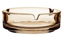 Glass Ashtray 10.5cm - Smoked/Cigarette Ashtray, Glass Ash Tray