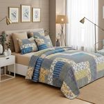 DaDa Bedding Floral Patchwork Bedsp