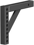 CURT 17121 Replacement Weight Distribution Hitch Shank, 2-Inch Receiver, 6-Inch Drop, 10-1/4-Inch Rise, Black