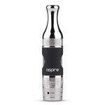 Aspire ET-S Glass Clearomiser Uses New BVC (Bottom Vertical Coil) or BDC (Bottom Dual Coil) Coils (Black) No Nicotine