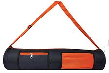 Panchtatava Oynx Waterproof | Washable | Durable Double Spacious Pocket Yoga Mat Cover/Yoga Mat Bag for Men & Women