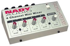 Nady MM-141 4-Channel Mini Mixer