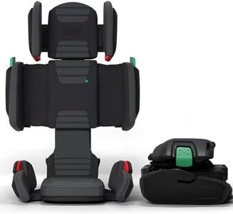 Mifold Hifold Adjustable Kids High Back Booster Car Seat with Strap – Slate Grey