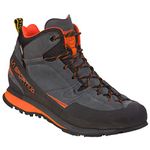 La Sportiva Men's Boulder X Mid Mountain Shoes, Carbon Flame, 7 UK