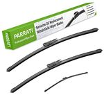 PARRATI® High Performance Premium All-Season Automotive Windshield Wipers with Rear Wiper Blades Replacement for Ford Escape 2013-2019,Easy to Install 28"+28"+11"(Set of 3)