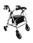 Rollator Walker With Seat Backrests