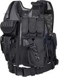 600D Polyester Equipment Air Gun Tactical Vest for Combat Training, CS, Paintball Shooting, Airsoft Protective Vests