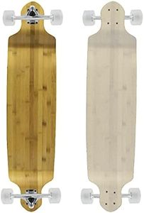 Moose Drop Down 9.75" x 41.25" Longboard Baked Bamboo Complete